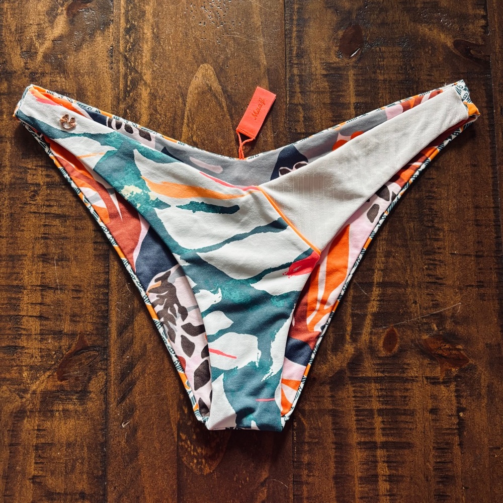 Maaji | Reversible Bikini Bottoms Botanical Size L